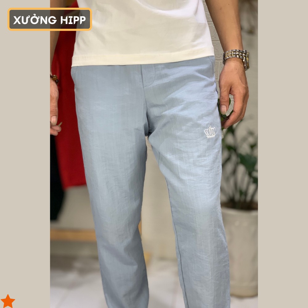 Quần Đũi Dài Nam Ống Suông Xuất Mỹ Logo Dolce Thêu Độc Đáo, Chuẩn Form Tôn Dáng Cực Đẹp XƯỞNG HIPP VNXK QDĐL | BigBuy360 - bigbuy360.vn