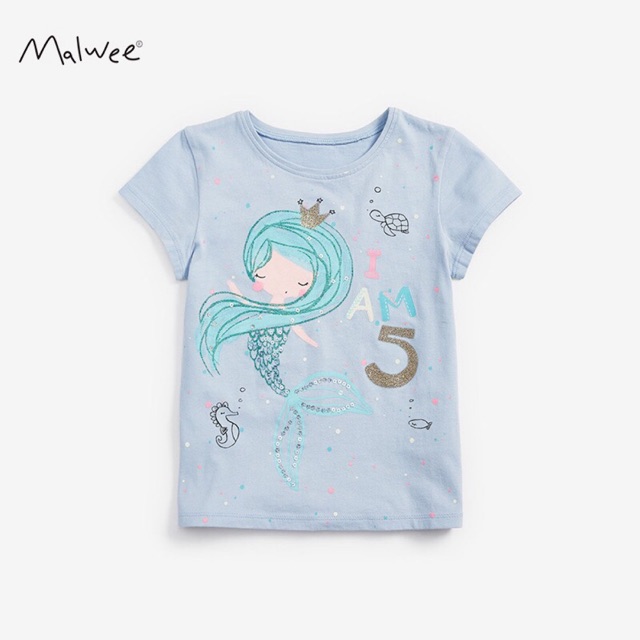 Áo Malwee xanh tiên cá