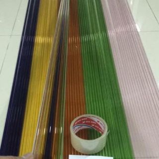 Ống hút thủy tinh combo 80 trắg