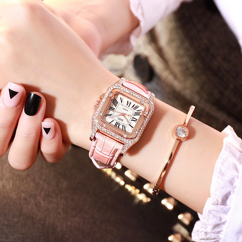 Đồng hồ thời trang nữ DZG đính đá cực đẹp SCS5179 #6