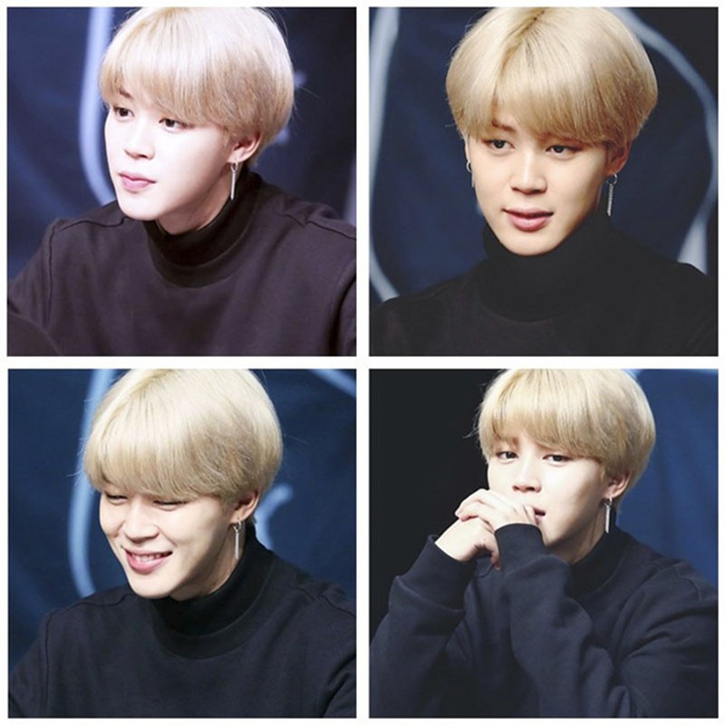 Khuyên tai Jimin BTS, unisex, titan không gỉ