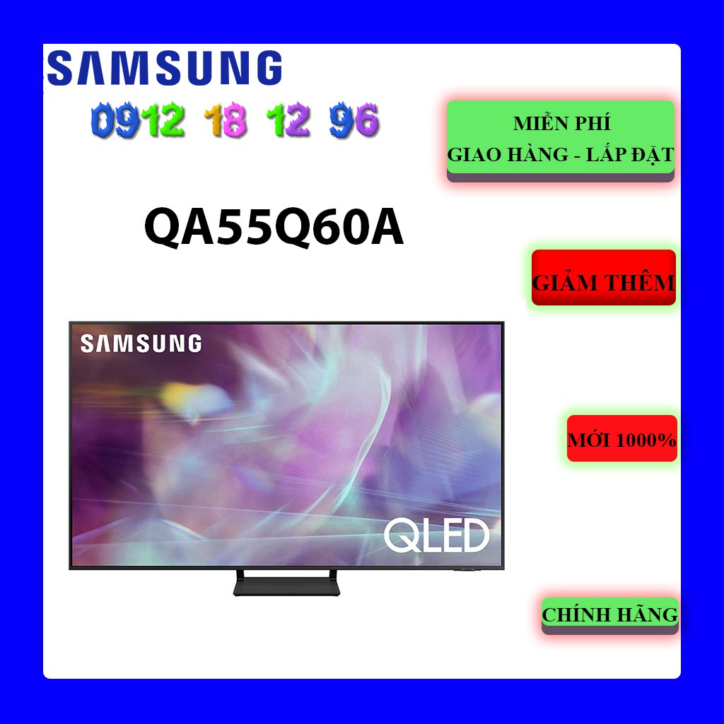 FREESHIP _Smart Tivi Samsung QLED 4K 55 inch QA55Q60A - 55Q60A