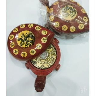 Rùa gỗ la bàn món quà ý nghĩa