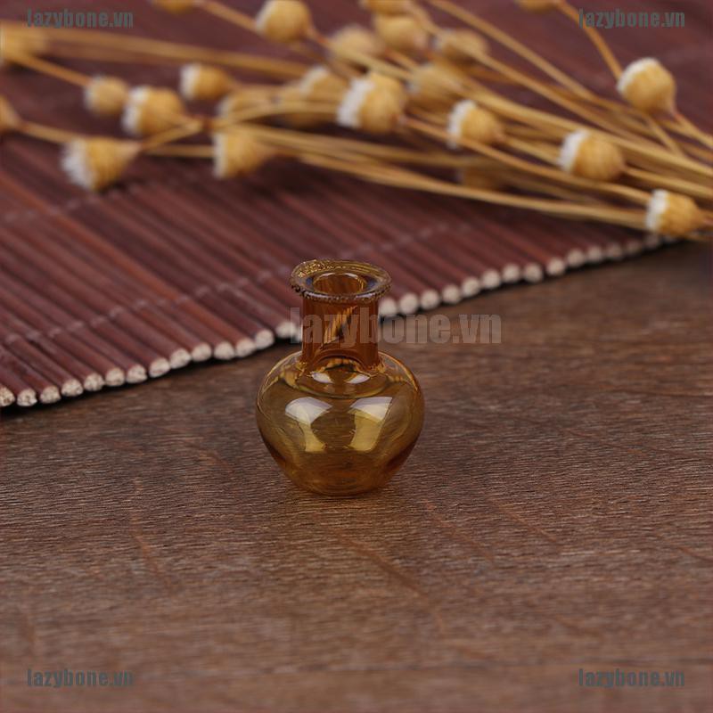 Bình Hoa Thủy Tinh Trang Trí Nhà Búp Bê Tỉ Lệ 1: