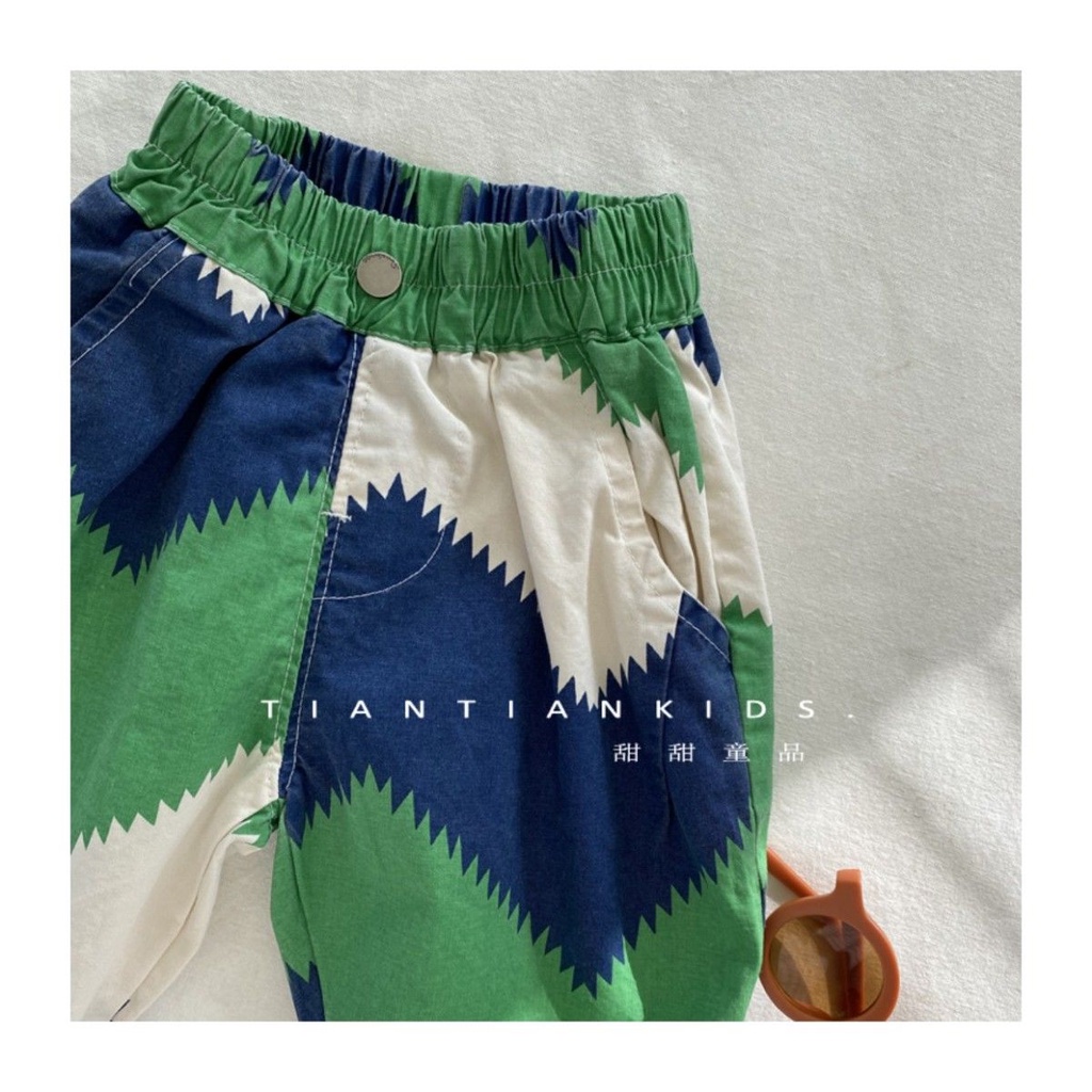 Quần Short Cotton Mỏng Thoáng Khí Phong Cách Nhật Hàn Thời Trang Mùa Hè Hàng Mới 2022 Dành Cho Bé Trai Gái