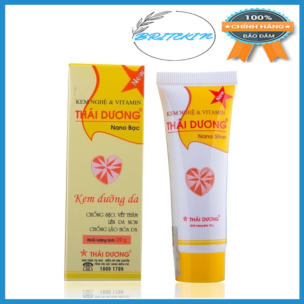 Kem Nghệ Thái Dương Nano Bạc 20gr
