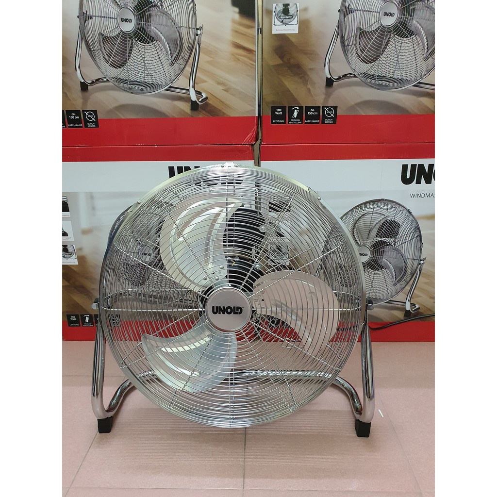 Quạt sàn UNOLD 86756, quạt sàn Gemhaus GH450-F, sức gió lớn siêu mát, quạt công nghiệp