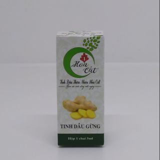 TINH DẦU GỪNG NGUYÊN CHẤT Hoa Cát 5ml