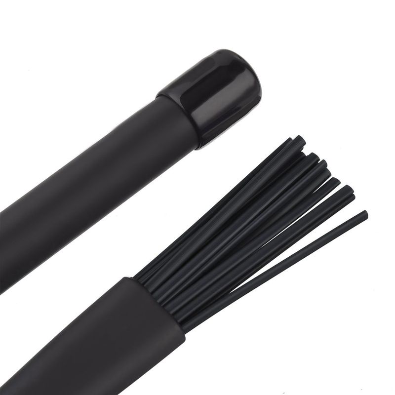 1 Cặp Gậy Đánh Trống 32Cm Có Thể Thu Gọn Tiện Dụng Đen