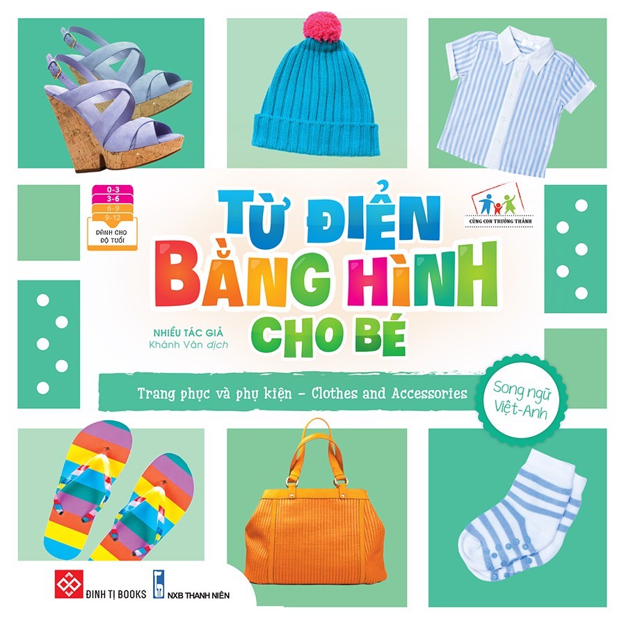 SÁCH - Từ điển bằng hình cho bé - Trang phục và phụ kiện - Clothes and Accessories