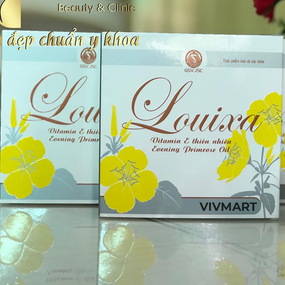 ✅ VITAMIN E LOUIXA - VIÊN UỐNG CHỐNG LÃO HÓA, ĐIỀU HÒA NỘI TIẾT, ĐẸP DA, ĐẸP TÓC