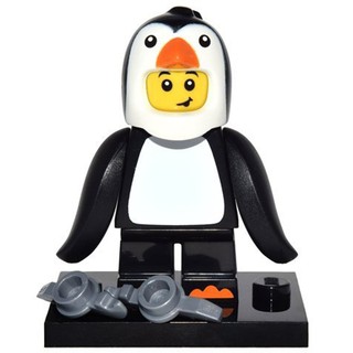 [1  Nhân Vật] LEGO Minifigures Bé Chim Cánh Cụt Penguin Suit Boy 71013 Series 16 Đan Mạch