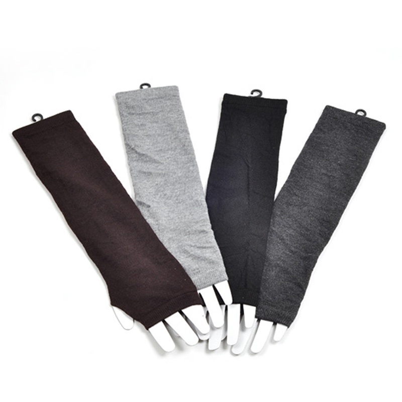 Găng tay dài hở ngón bảo vệ cho nữ tiện dụng