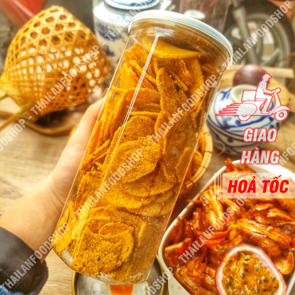 Khoai Tây Lát Lắc Trứng Muối - Lon 200gr