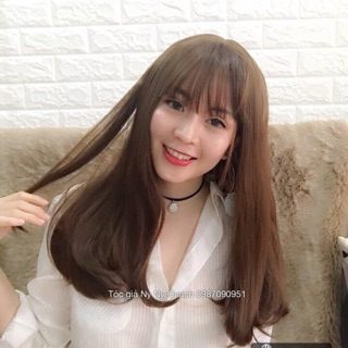 Tóc giả cả đầu cụp lửng 9115