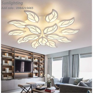 ĐÈN LED MÂM ỐP TRẦN -ĐÈN TRANG TRÍ- ĐÈN HÌNH CÁNH LÁ - ĐÈN NHÀ Ở - ĐÈN PHÒNG KHÁCH - ĐÈN PHÒNG NGỦ