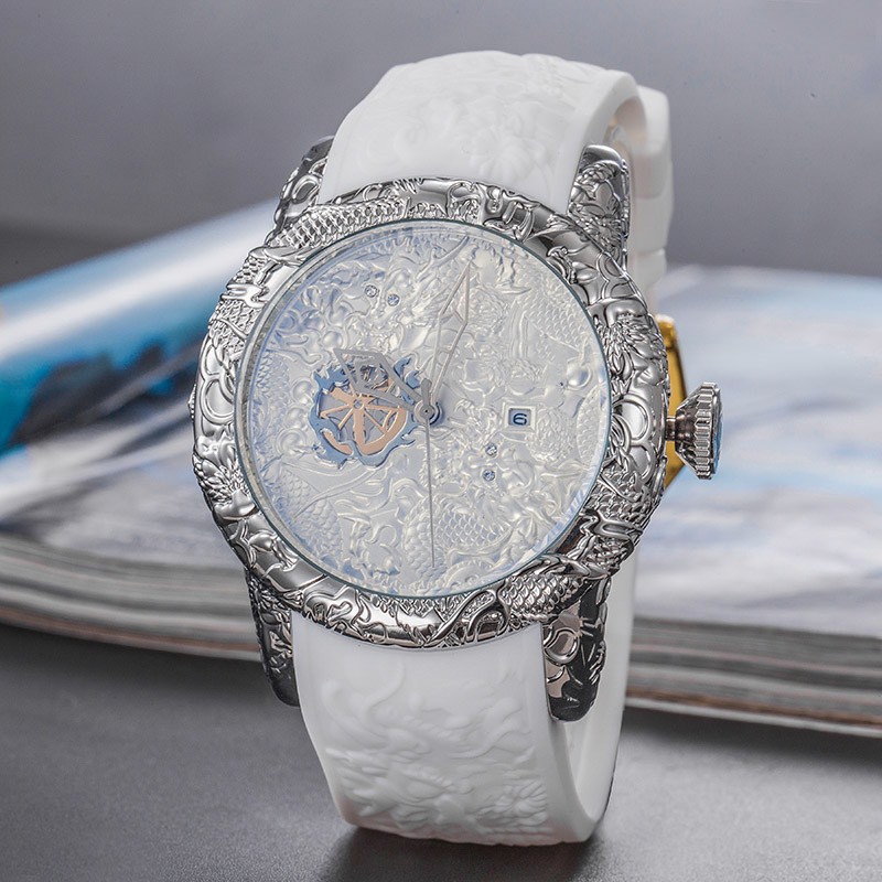 [FLASH SALE] ĐỒNG HỒ NAM DHI CỔ ĐIỂN SANG TRỌNG LỊCH SỰ DÂY CAO SU | BigBuy360 - bigbuy360.vn