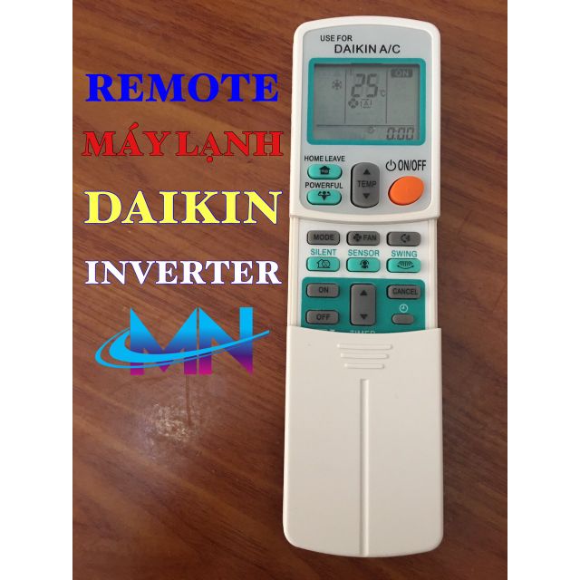 REMOTE MÁY LẠNH DAIKIN INVERTER 2 NÚT - ĐIỀU KHIỂN ĐIỀU HOÀ INVERTER 2 NÚT