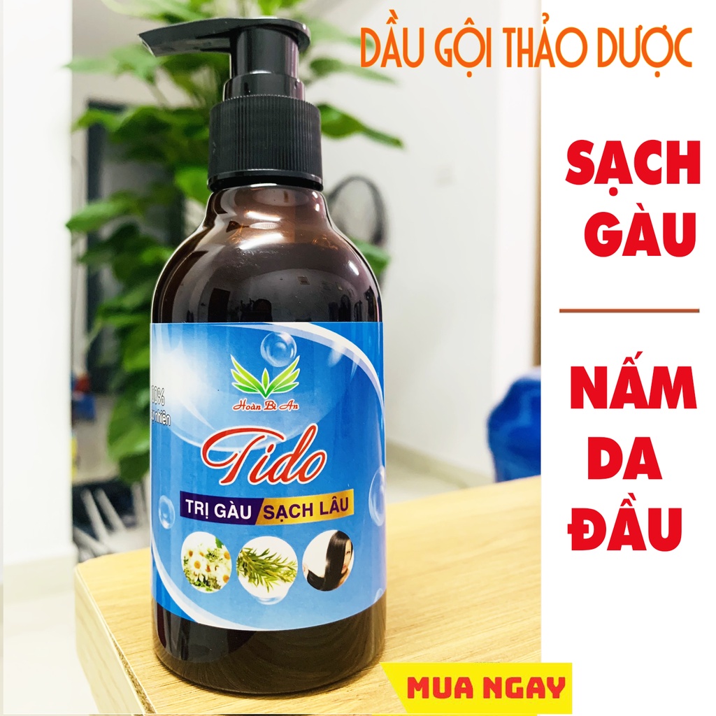 Dầu gội sạch gàu, nấm, ngứa - Thảo dược TIDO