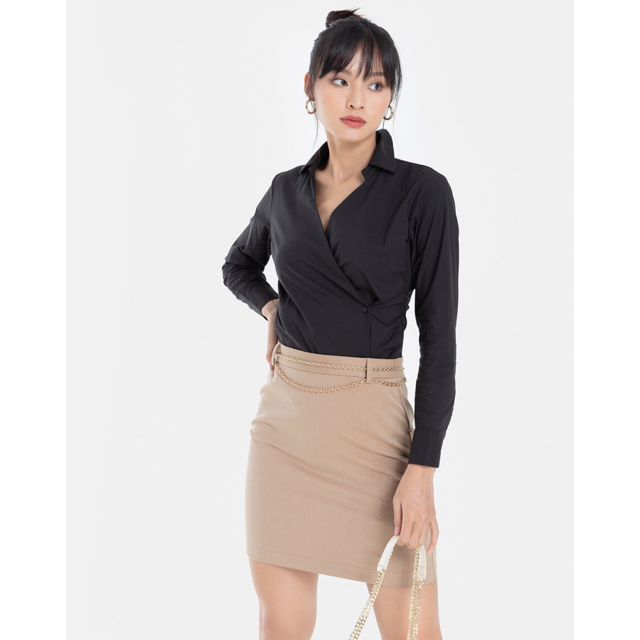 Váy Thời Trang JUNO Kiểu Dáng A Ngắn JNVNG001