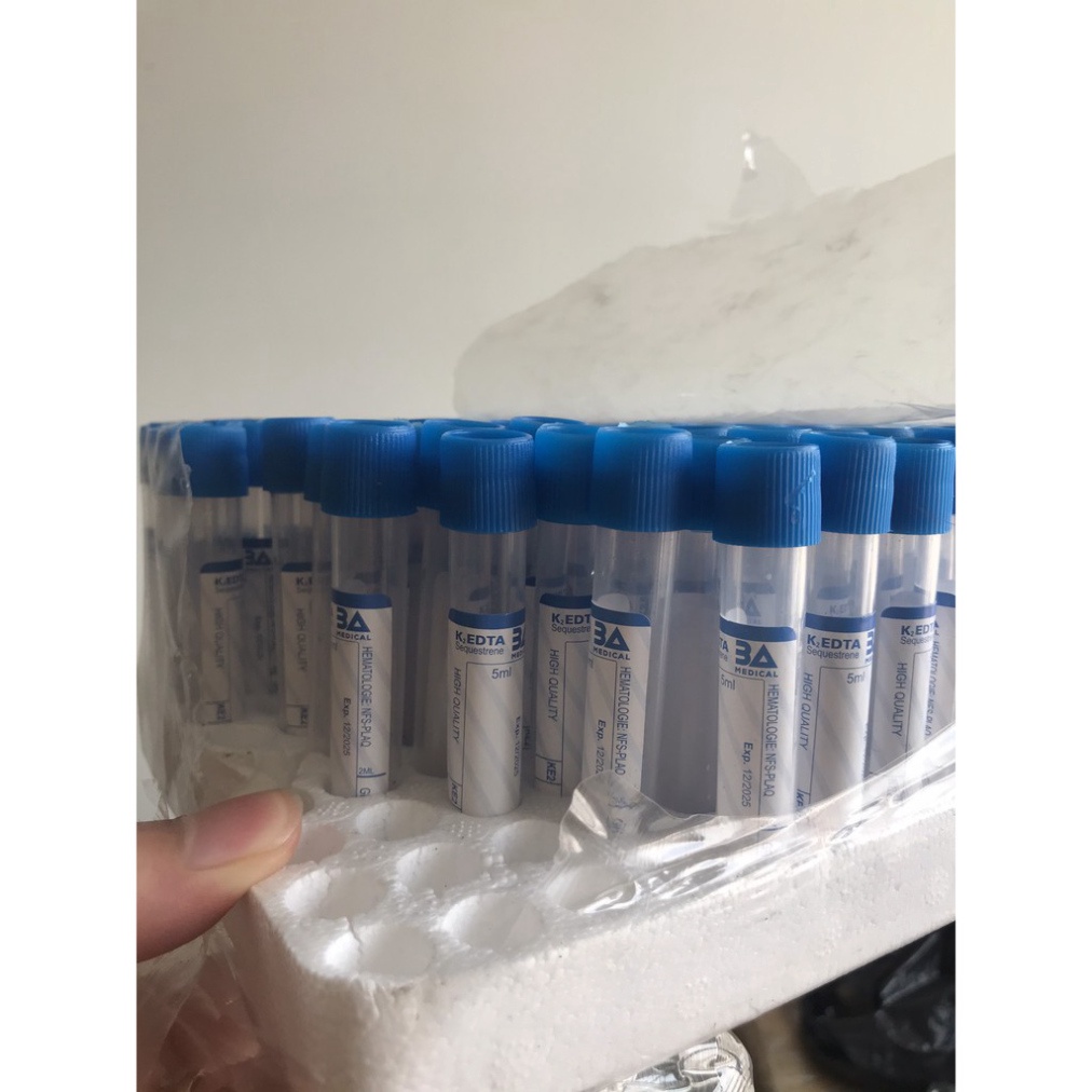 Ống Lấy Máu Chân Không | 100 Cái (Siêu Bền)