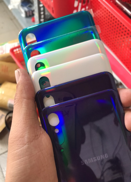 Nắp Lưng Samsung A30s Kèm Kính Camera Zin Hàng Cao Cấp
