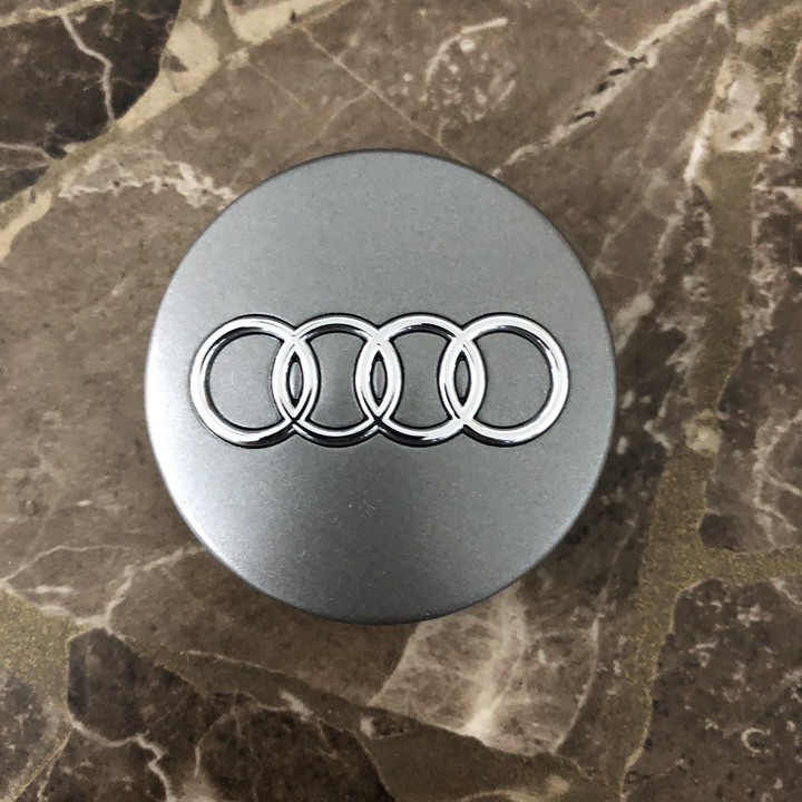 Biểu tượng logo Audi chụp mâm, vành, bánh xe ô tô 60mm - Mã sản phẩm AUD60