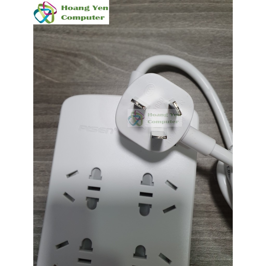 Ổ Cắm Điện Power Strip 008 8 Ổ Cắm Điện - BH 6 Tháng Chính Hãng - Hoàng Yến Computer