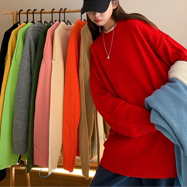 Áo len đủ màu unisex cho cả nam và nữ hàng thương hiệu