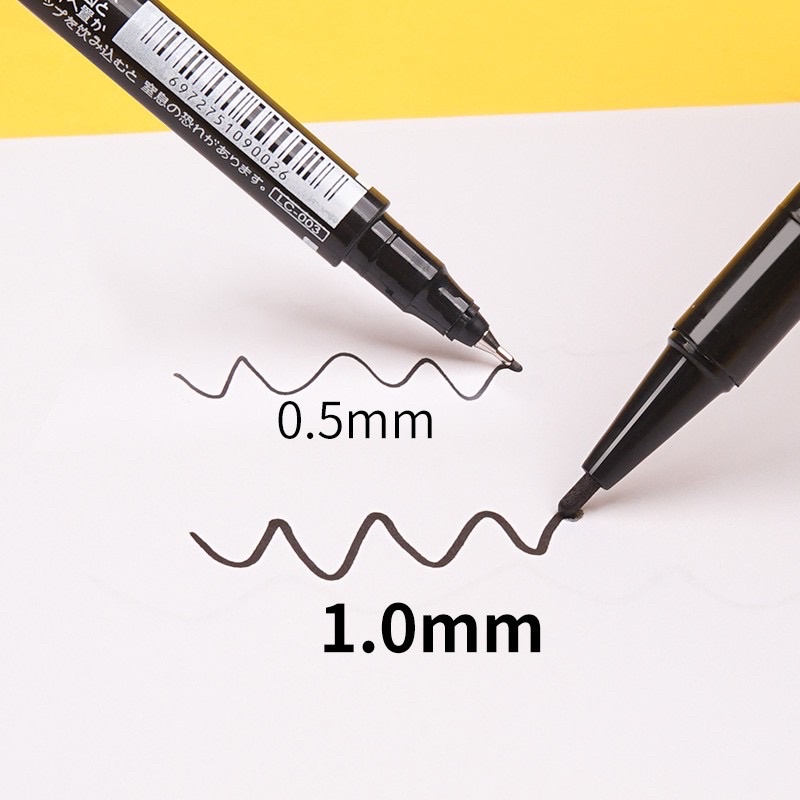 Bút lông dầu hai đầu sử dụng tiện lợi dành cho vẽ tranh, CD marker