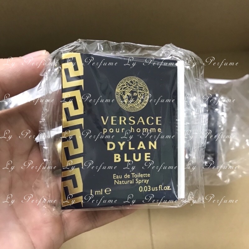 Nước Hoa Nam Versace Dylan Blue Pour Homme For Men EDT 1ml Vial