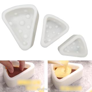 Khuôn Silicon Làm Bánh Hình Phô Mai 3d
