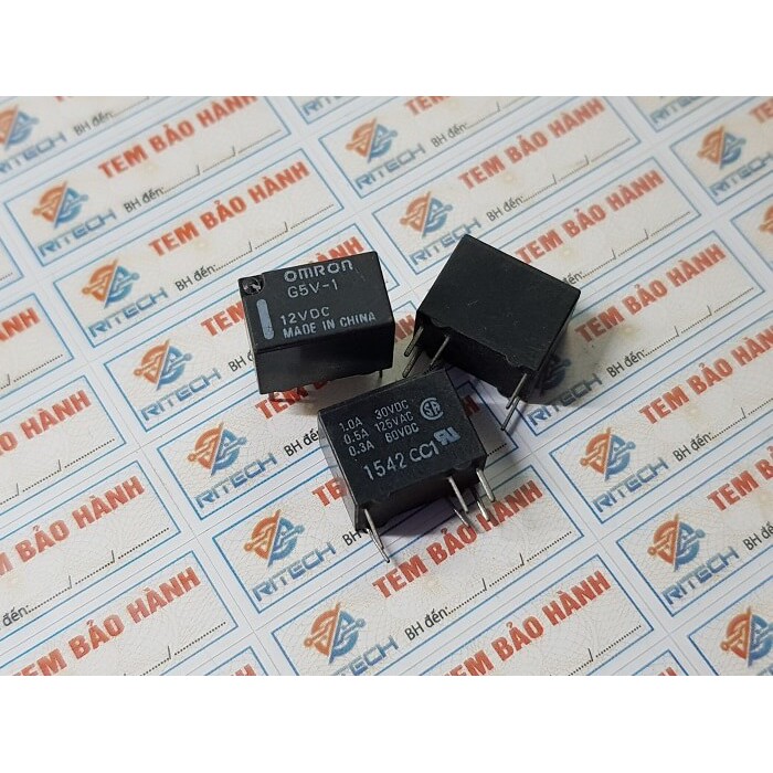 [Combo 3 chiếc] G5V-1-12VDC 12V Relay OMRON