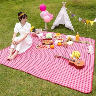 Thảm Picnic ,Dã Ngoại ,Du Lịch ,Cắm Trại ,Đi Phượt ,Khăn Trải Bàn ,...Chống Thấm Nước, Hoạ Tiết Caro Cao Cấp