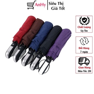 Ô tự động gấp gọn đóng mở 2 chiều hàng 10 nan thông minh, dù tự động đóng mở 2 chiều tiện lợi nhiều màu sắc