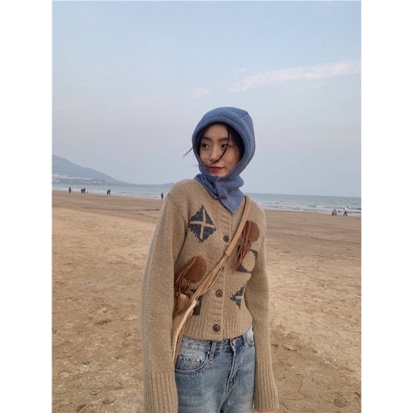 KHĂN CHOÀNG BALACLAVA TRÙM ĐẦU HOT HIT HAI NÚT