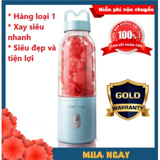 Máy Say Sinh Tố Mini Siêu Tiện Lợi Meet Juice Cao Cấp, Cực Kỳ Mạnh Mẽ - Chính Hãng