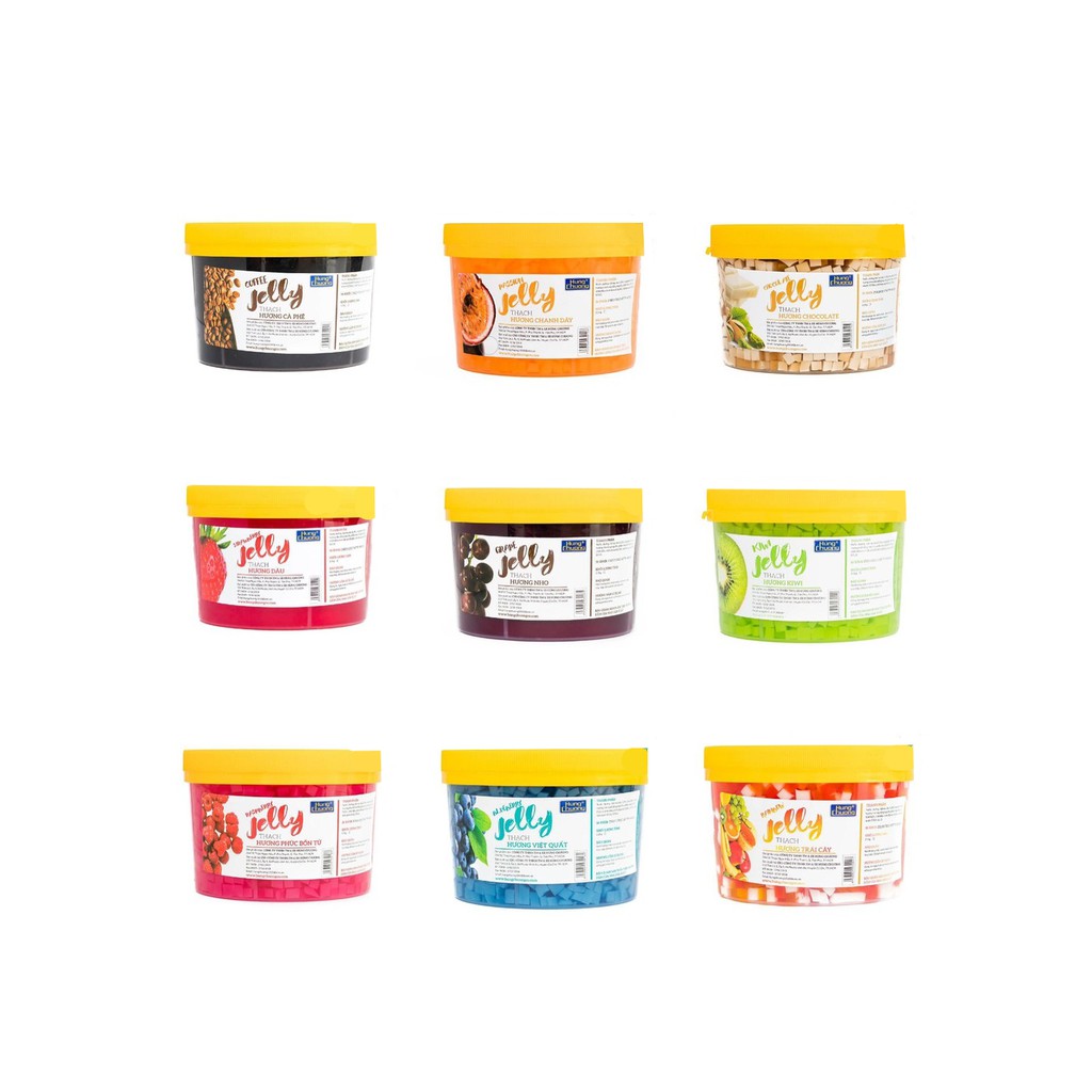 Thạch rau câu Hùng Chương đủ mùi 2.2 kg