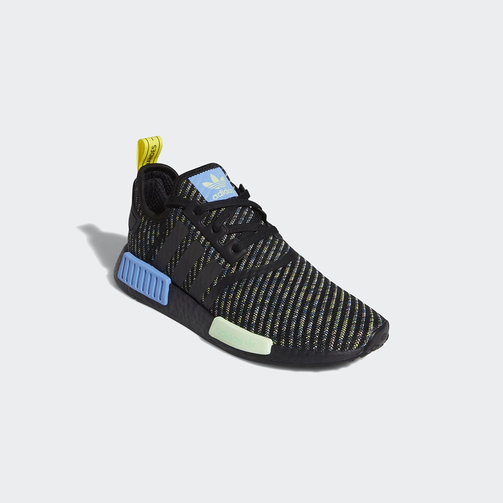 Giày Sneaker Thời Trang Adidas NMD R1 Nam Đen Xanh EG7945 - Hàng Chính Hãng - Bounty Sneakers