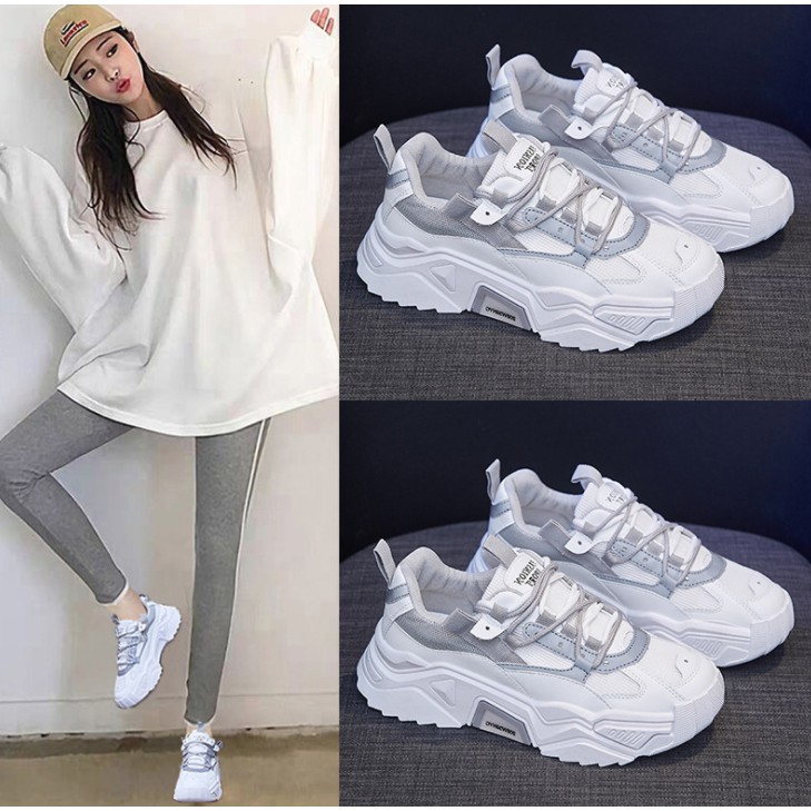 Giày sneaker nữ MS022 (trắng)