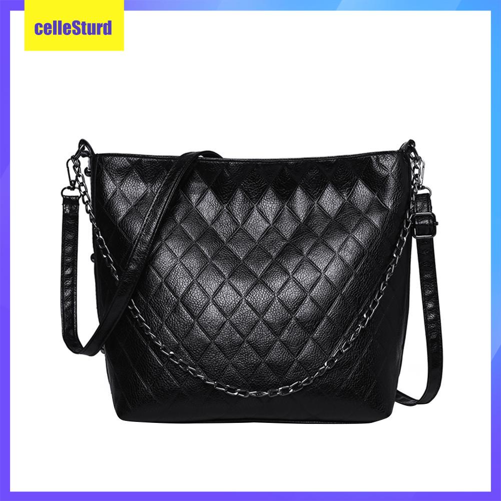 (celleSturd) Casual Crossbody Handbag Women Leather Shoulder Messenger Large Totes Bag