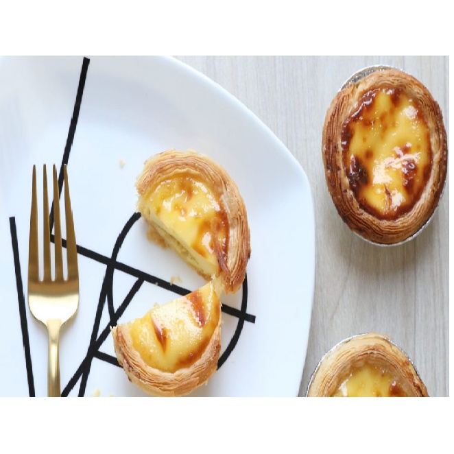 Combo làm tart Trứng (gồm bịch 30 đế bánh và hộp kem trứng )