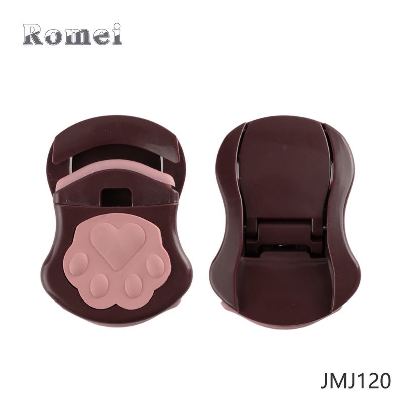 Dụng Cụ Uốn Lông Mi Mini Bằng Nhựa Hình Dấu Chân Mèo Dễ Thương Nhiều Màu Sắc, Dụng cụ bấm mi bằng nhựa hình bàn chân mèo mini nhiều màu tiện dụng, Dụng Cụ Uốn Cong Lông Mi Thiết Kế Hình Chân Mèo Sáng Tạo