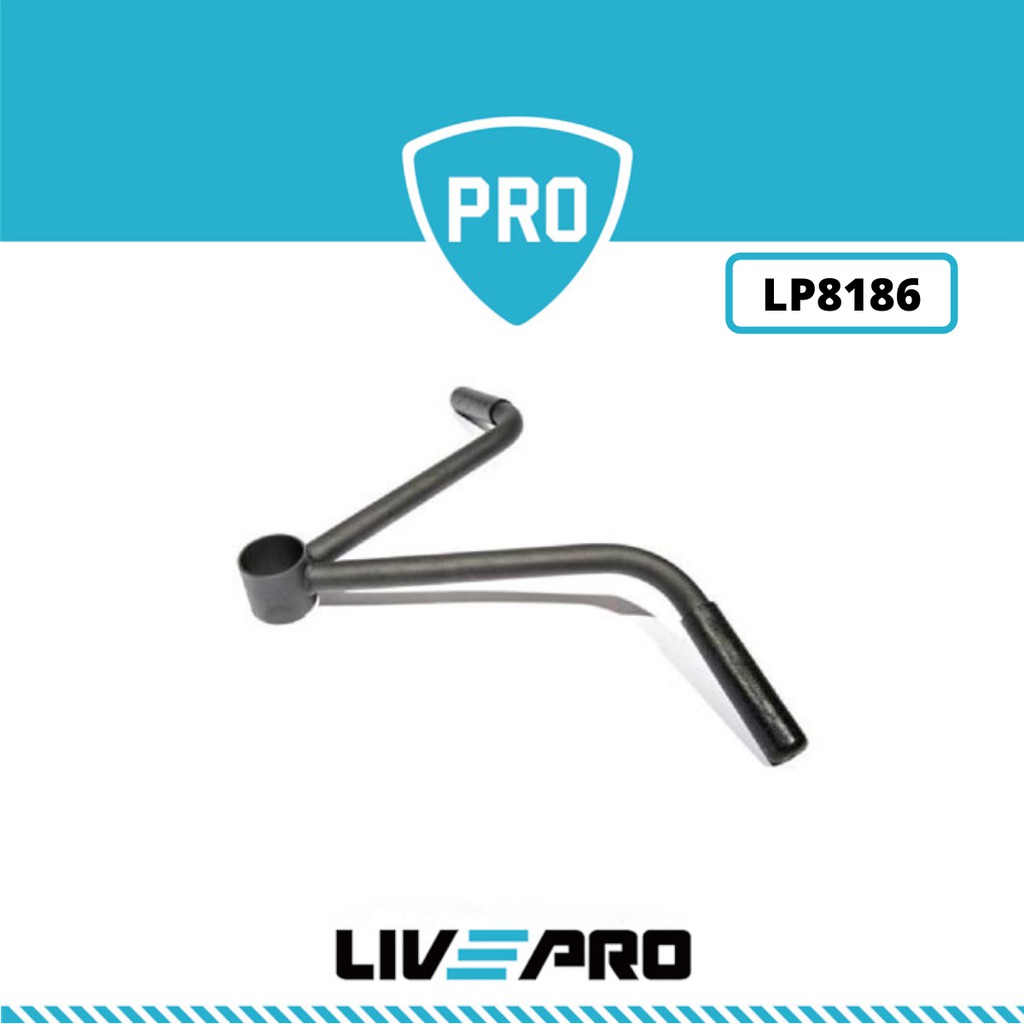 Thanh kéo Tbar tập lưng xô với tạ đòn thương hiệu Livepro dùng tập gym thể hình