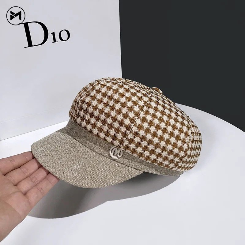 Mũ Beret Họa Sĩ Lưỡi Vịt Cổ Điển Mẫu Mới 2022 Phong Cách Anh Quốc Cho Bé Trai