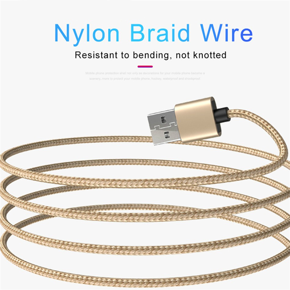 Dây cáp sạc nhanh cho iphone Android dài 2m