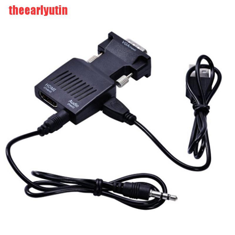 Bộ Chuyển Đổi Âm Thanh Utin 1080p Vga Sang Hdmi Chuyên Dụng | BigBuy360 - bigbuy360.vn