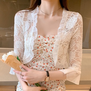 Áo khoác voan siêu mỏng chống nắng thời trang cho nữ