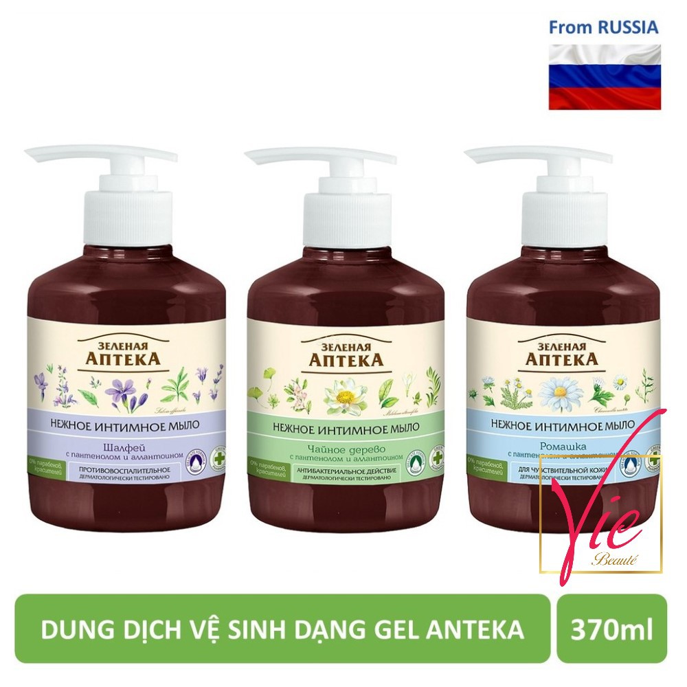 Anteka Gel Vệ Sinh Phụ Nữ - Dung Dịch Vệ Sinh Phụ Nữ Dạng Gel Anteka