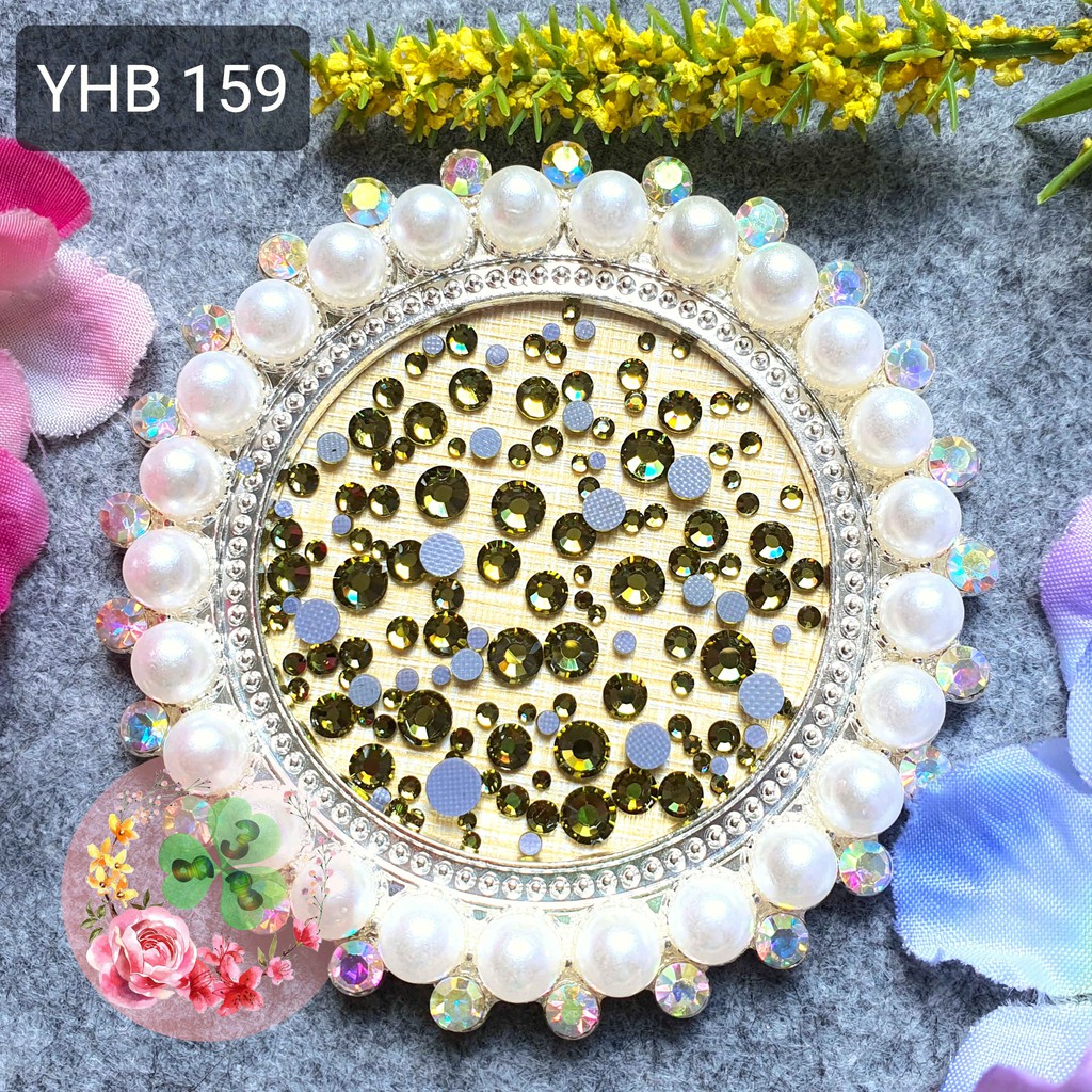 Mã YHB 159 . Đá YHB đính trang trí móng siêu lấp lánh. Hàng chuẩn loại A.